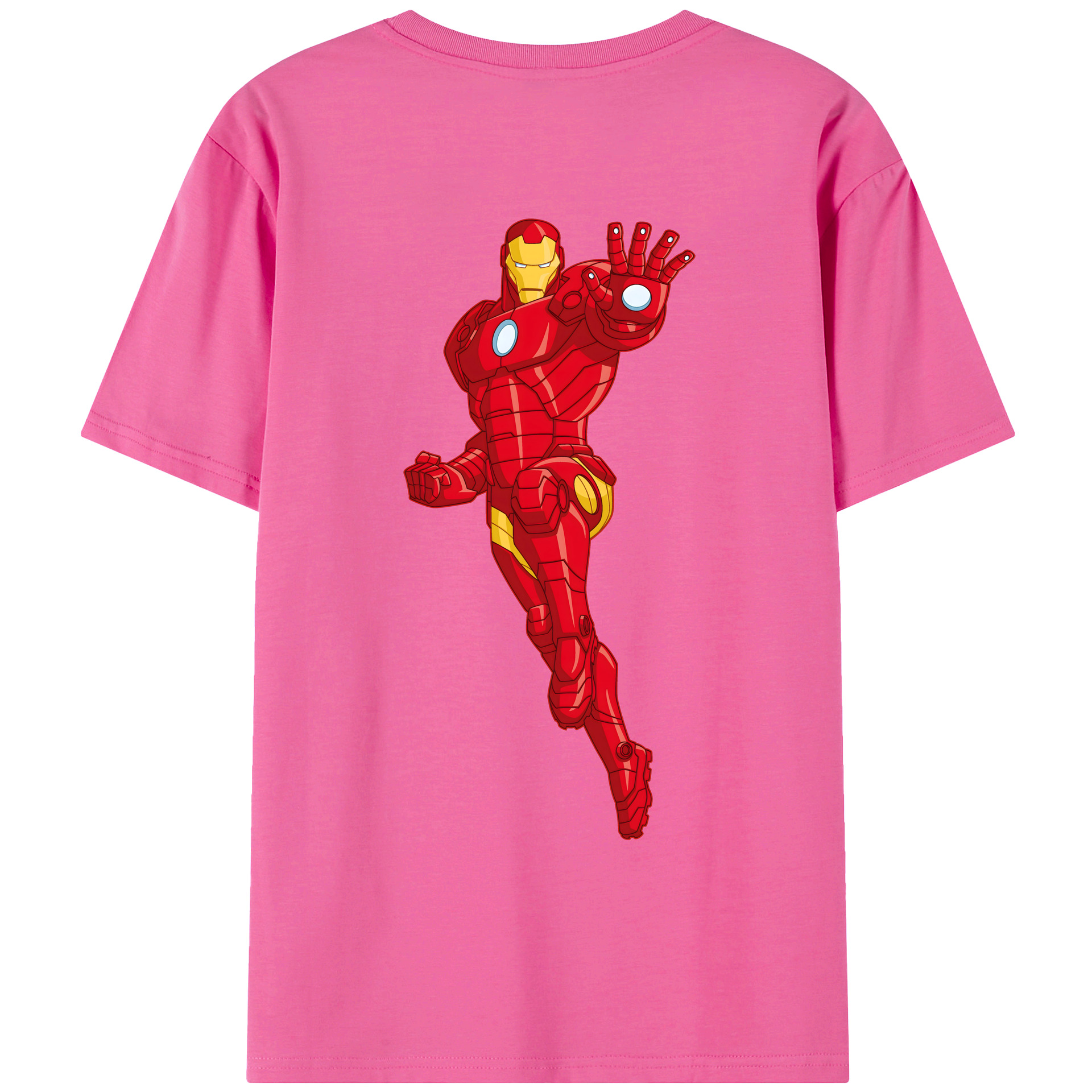 （画像用） アベンジャーズ The Avengers レディース半袖Tシャツ(バックプリント)